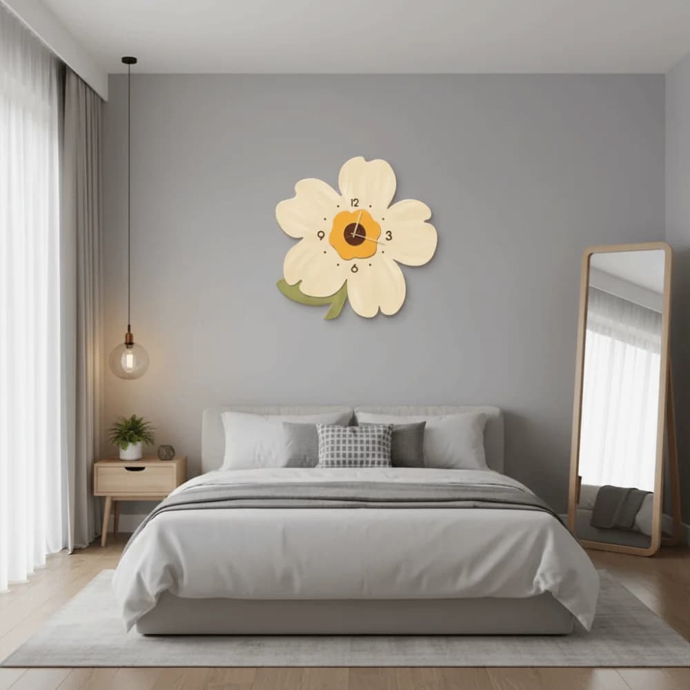 30cm Shaped Modern Artistic Wall Clock, Silent, Decorative for Home and Office