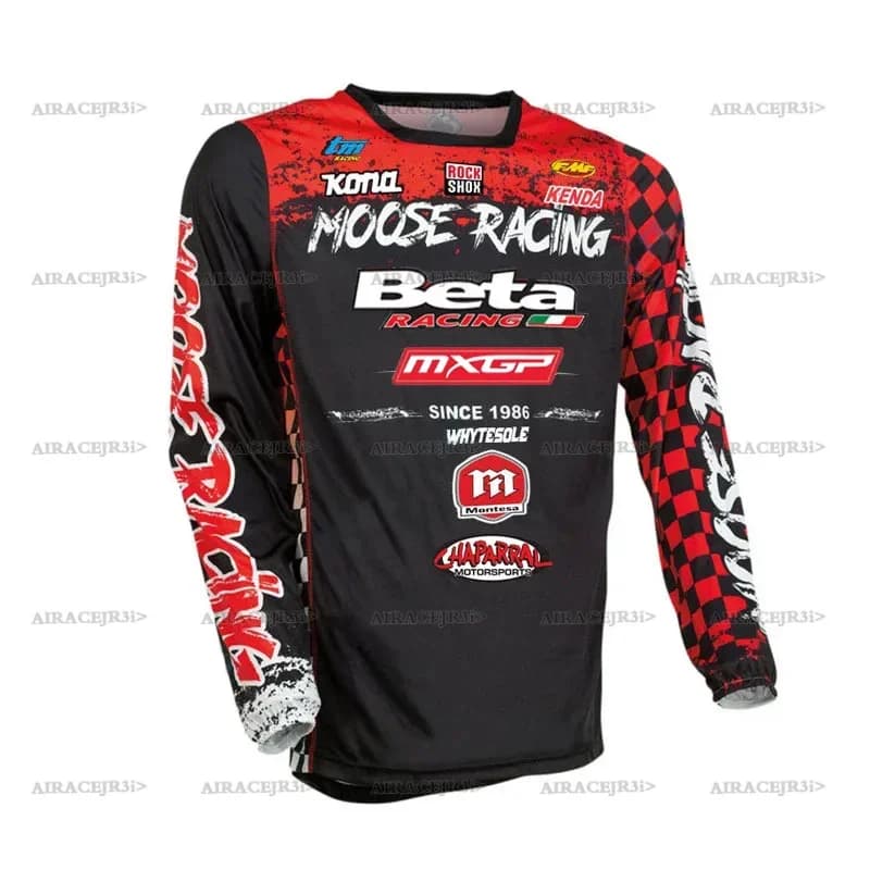 Enduro Racing Motocross Rally Mountain Bike Abbigliamento moto Bicicletta Downhill Donna Uomo Mx GP MTB BMX ATV Maglie da ciclismo