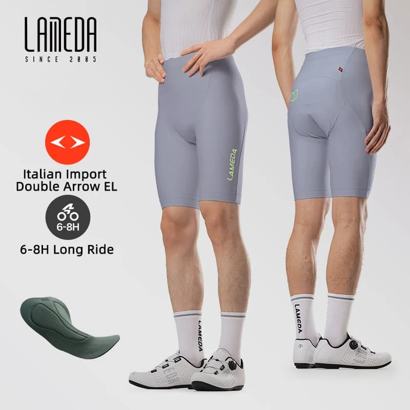 LAMEDA Men's Cycling Shorts Absorb Shock Pad Mtb Shorts Road Bike Short Pants Summer Biking Clothes Bicycle Riding Clothing Men