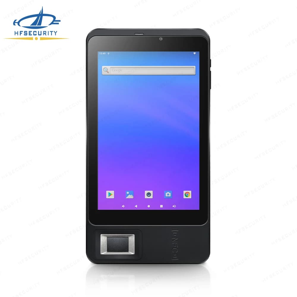 Lettore Nfc per tablet PC con impronte digitali a livello industriale economico HFSecurity FP07 per il pagamento del supermercato