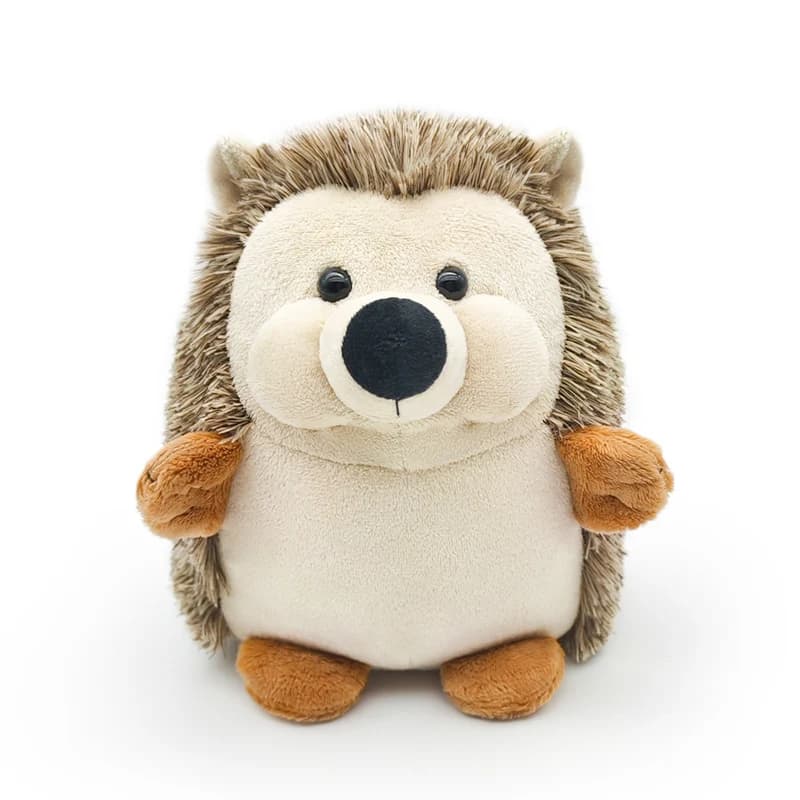 18CM simulazione Cartoon Hedgehog peluche Soft Forest Animal Toy decorazione della stanza dei bambini ornamento regalo per gli amici
