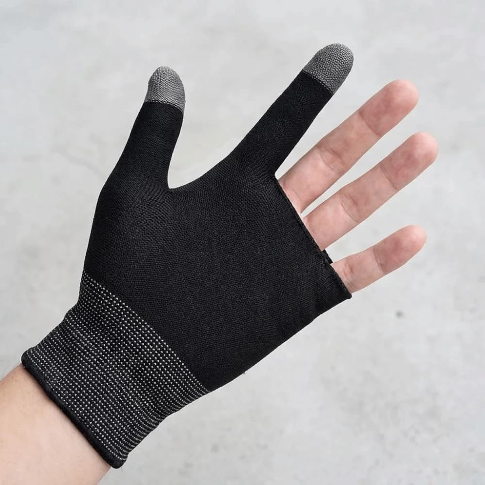 Simple Hand Cover Gaming Finger Cover Breathable Solid Color Thumb Gloves Touch Screen Sweatproof Finger Cots Cover Women