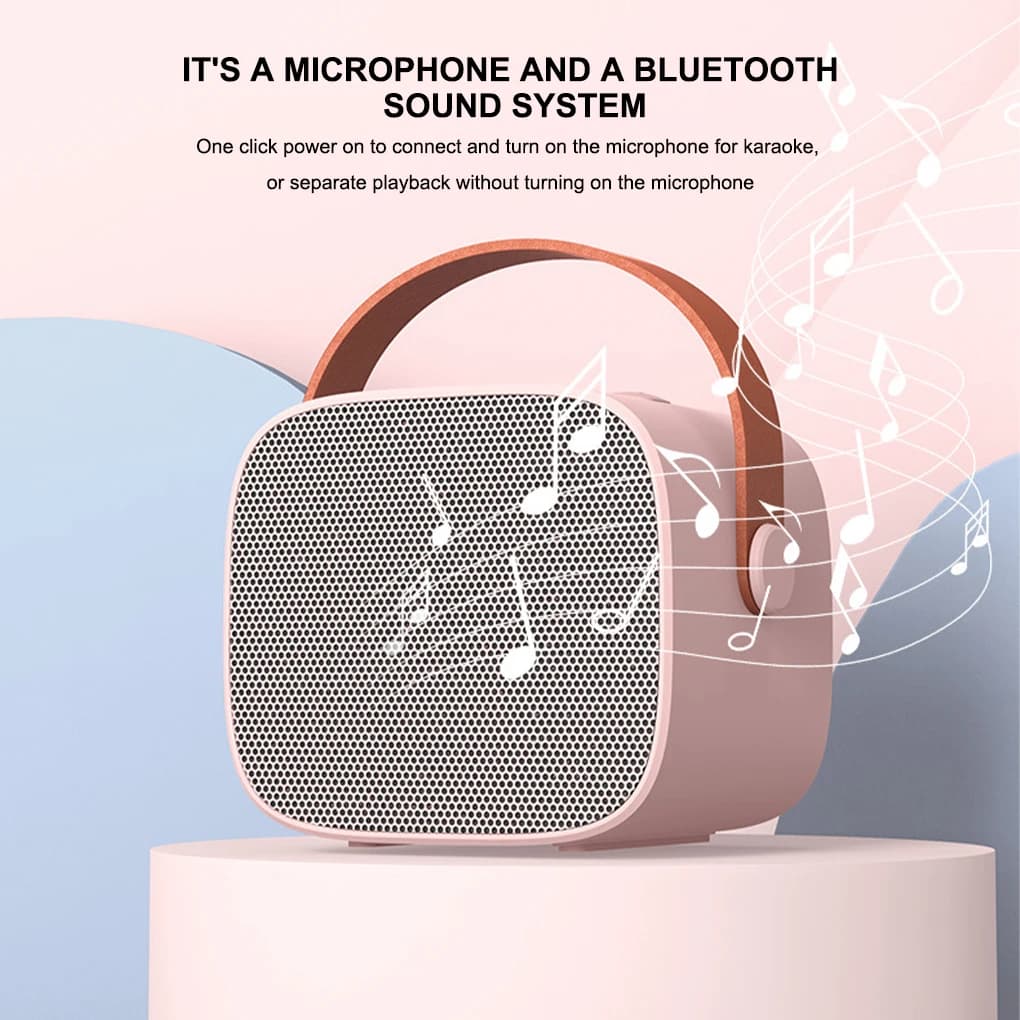 Macchina per Karaoke Portatile e Ricaricabile in ABS con Audio HD - YOHIA YOHIA Karaoke Wireless