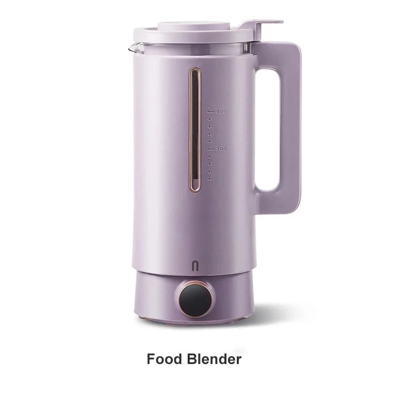 Macchina per il latte di soia da 600 ml Frullatore portatile per alimenti a doppia tazza Display intelligente Pentola per la salute multifunzionale Macchina per il latte di soia senza filtro