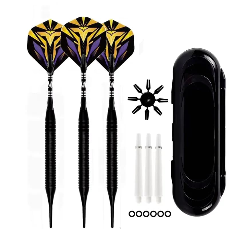20g Soft Tipped Darts Professional Indoor Plastic Tip Darts Set for Electronic Dartboard Games