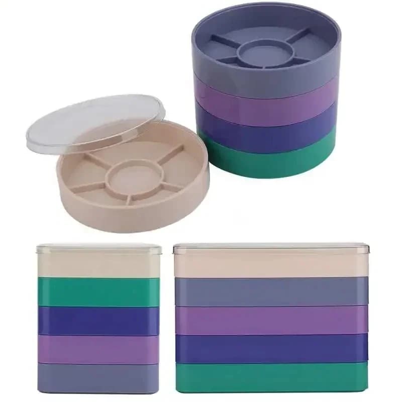 5 Layer Watch Parts Storage Box Watch Tools for Screw Component Movement Hardware Parts Case for Watchmaker Storage Box