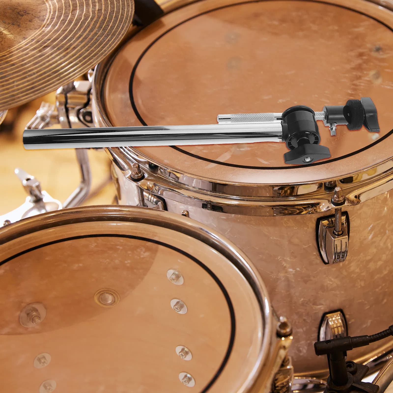 Electronic Drum Cymbal Mount Heavy-Duty 22Mm Tube Diameter Stable Boom Arm Electric Drum Pad Support Musical Instrument Parts
