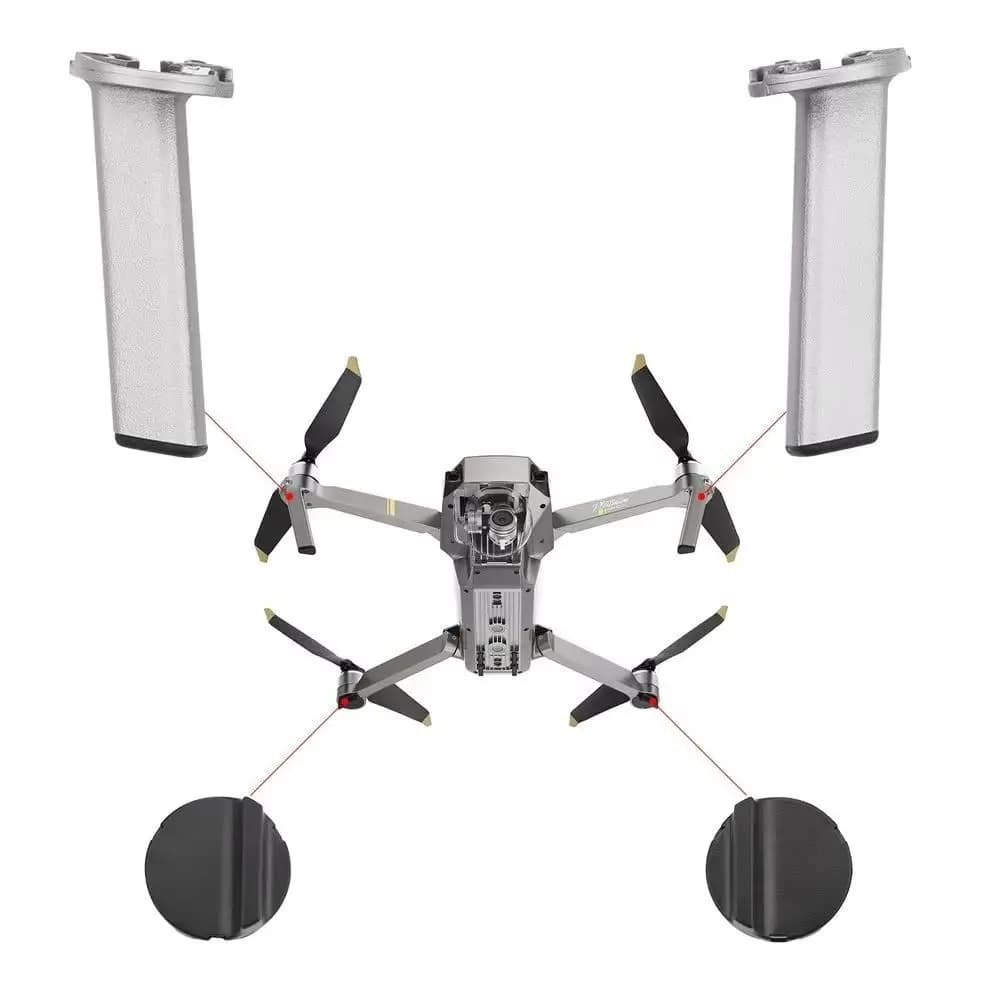 Drone di atterraggio originale per DJI Mavic Pro Platinum Edition piedino di atterraggio Base sinistra destra anteriore posteriore posteriore riparazione gambe posteriori