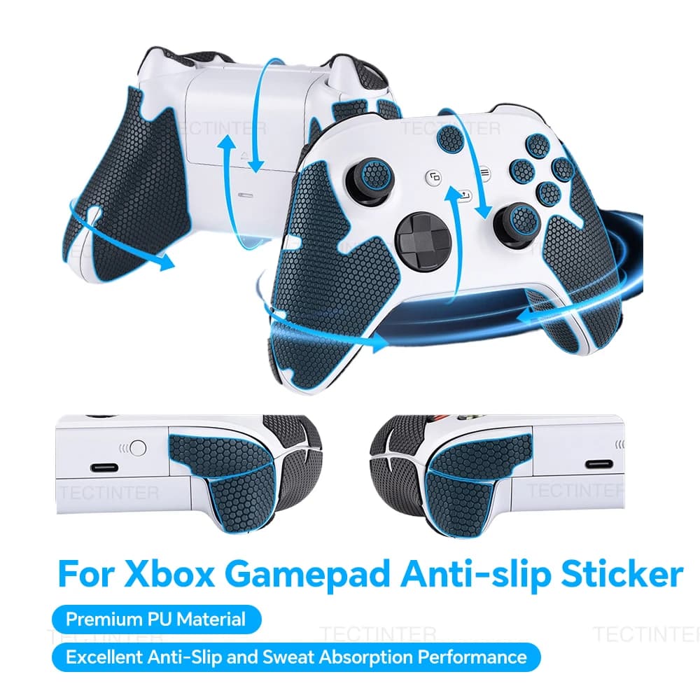 Adesivo Protettivo per Controller XBOX, Copertura Antiscivolo e Antipolvere per Impugnatura, Accessori per Joystick XBOX