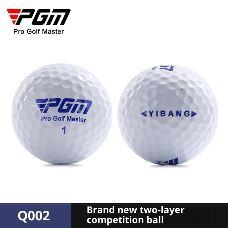 30 pz/pacco PGM Q002-4 Palla da Competizione da Golf Palla da Pratica a Doppio Strato Nuovissima Palla resistente all'Usura per Esterni