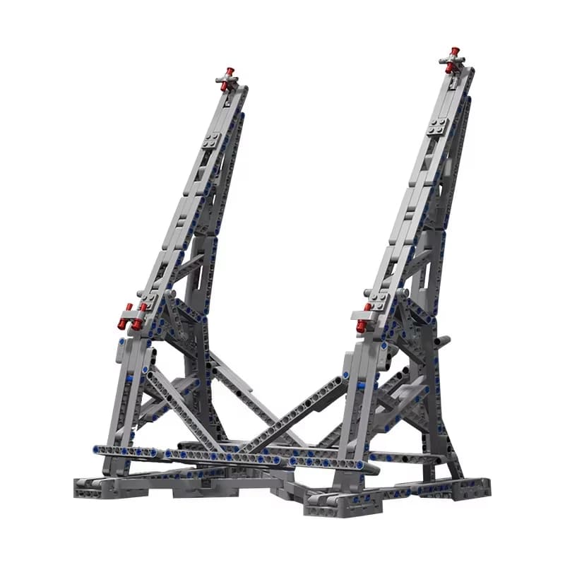 Blocchi di Costruzione MOC-10219 Efman, Supporto Verticale per Millennium Falcon 75192, 407 Particelle, Prodotto in Cina