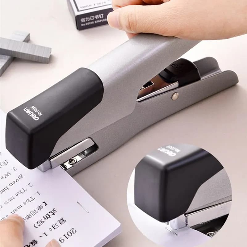 Cucitrice Manuale Deli Salva-Lavoro per Graffette 24 (26) /6, Forniture per Ufficio e Scuola, Regalo per Studenti, Strumento di Rilegatura per Ufficio