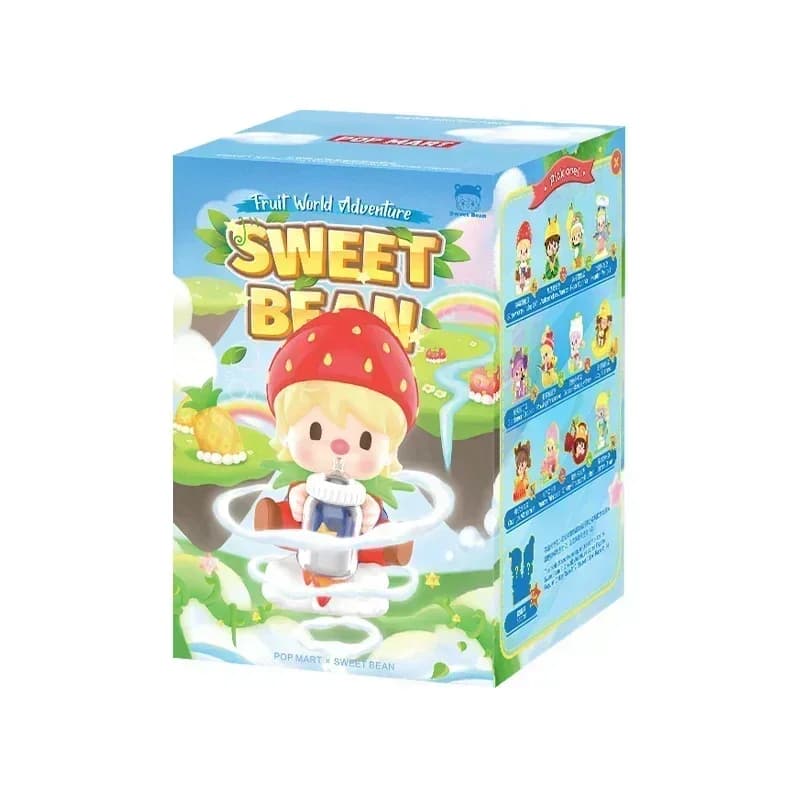 POP MART Sweet Bean Fruit World Adventure Series Blind Box | Action Figure Anime Kawaii da Collezione, Bambola Misteriosa, Regalo per Ragazze