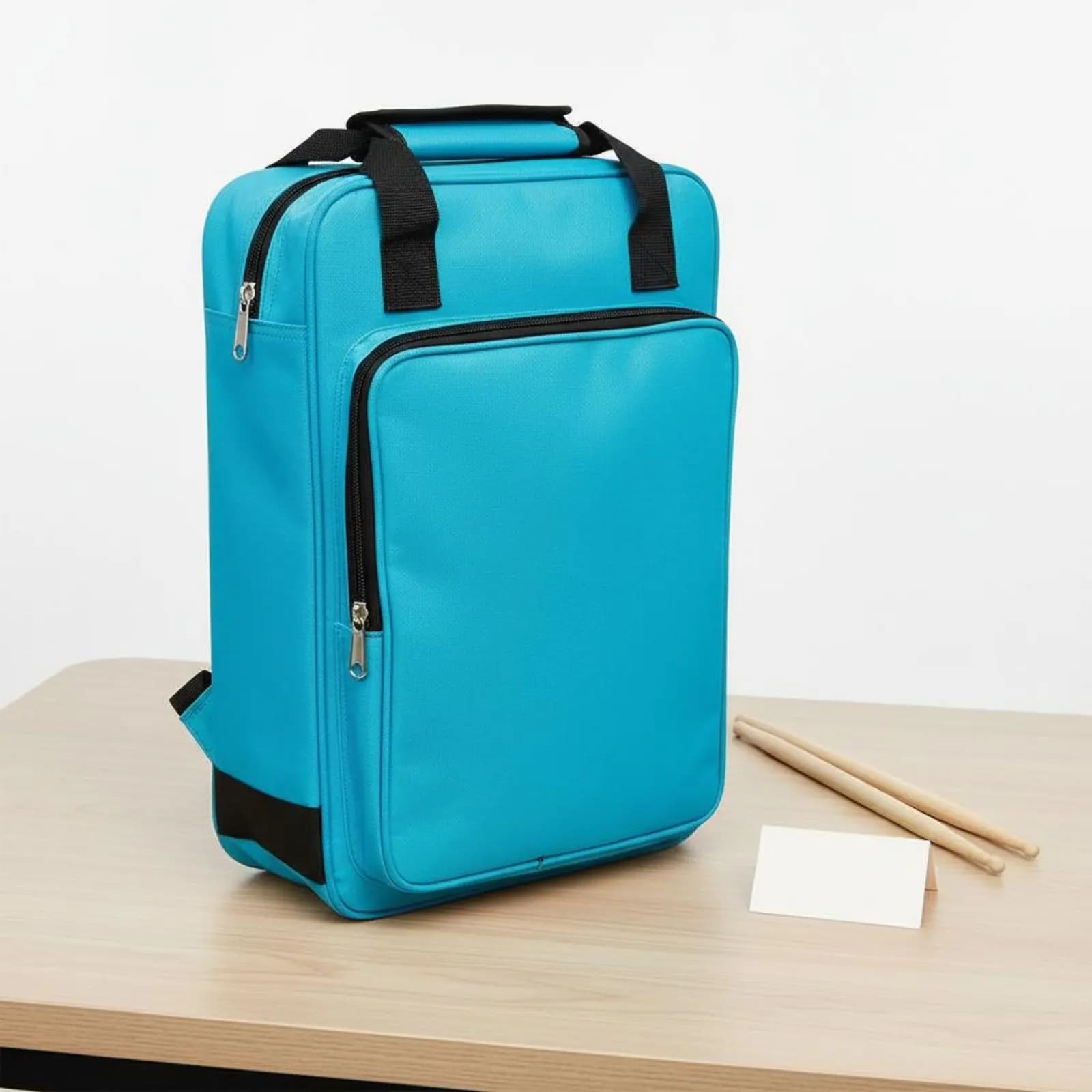 Borsa per bacchette imbottita, zaino porta bacchette portatile, impermeabile, accessorio per strumenti musicali, multi-scomparto