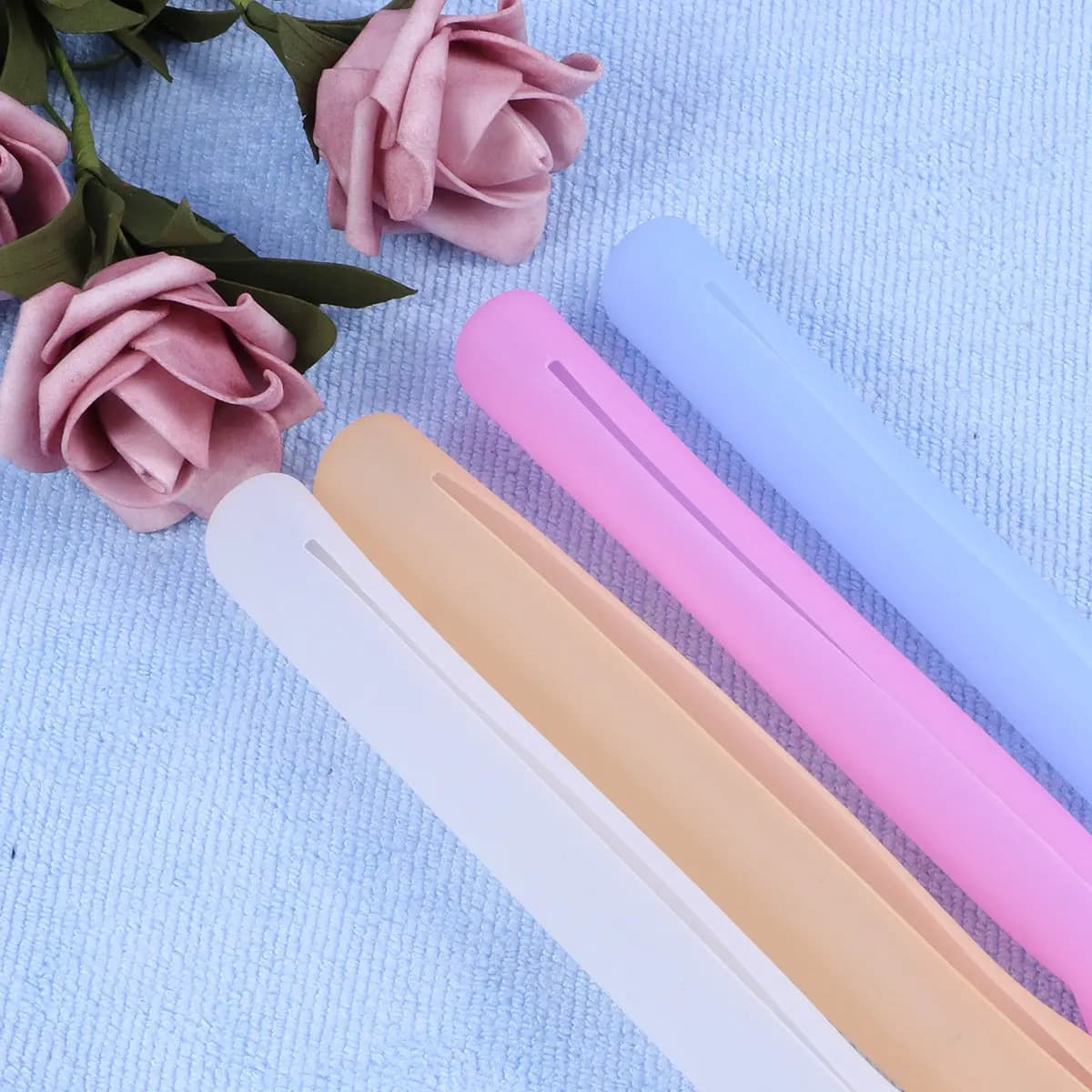 4 Pezzi Copri Spazzolino in Silicone, Protezione Igienica, Materiale per Alimenti, Compatto e Portatile per Viaggi e Vacanze