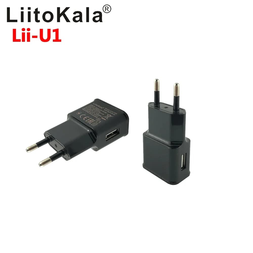Liitokala 5V 2A EU/US Plug Adattatore Caricatore da muro USB per Samsung iPhone Xiaomi Caricatore per telefono cellulare per iPad Universale da viaggio AC