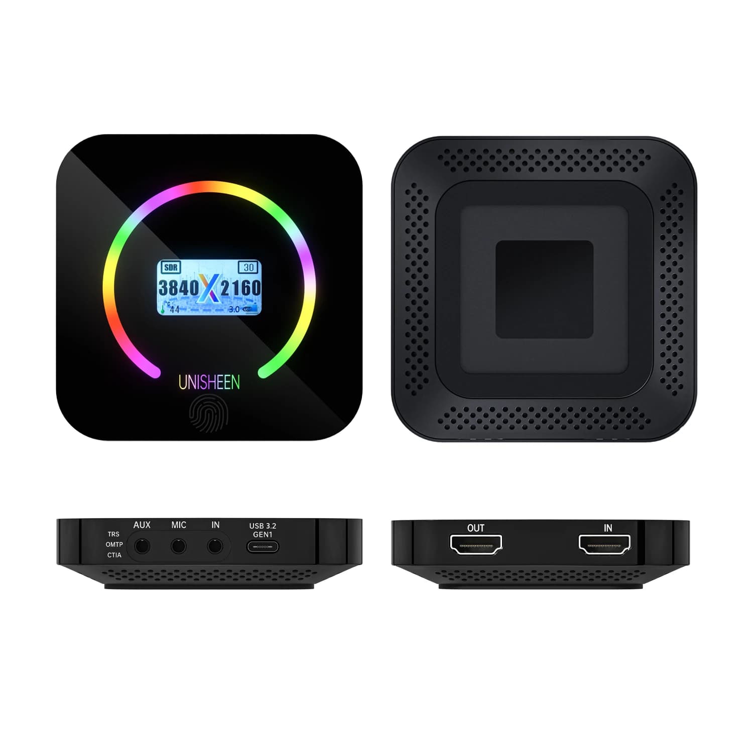 Vendita calda PS5 HDR VRR Attrezzatura per lo streaming di giochi Trasmissione in diretta 2160p OBS vMix 4K 60fps Loopout HDMI VIDEO CAPTURE Card Box