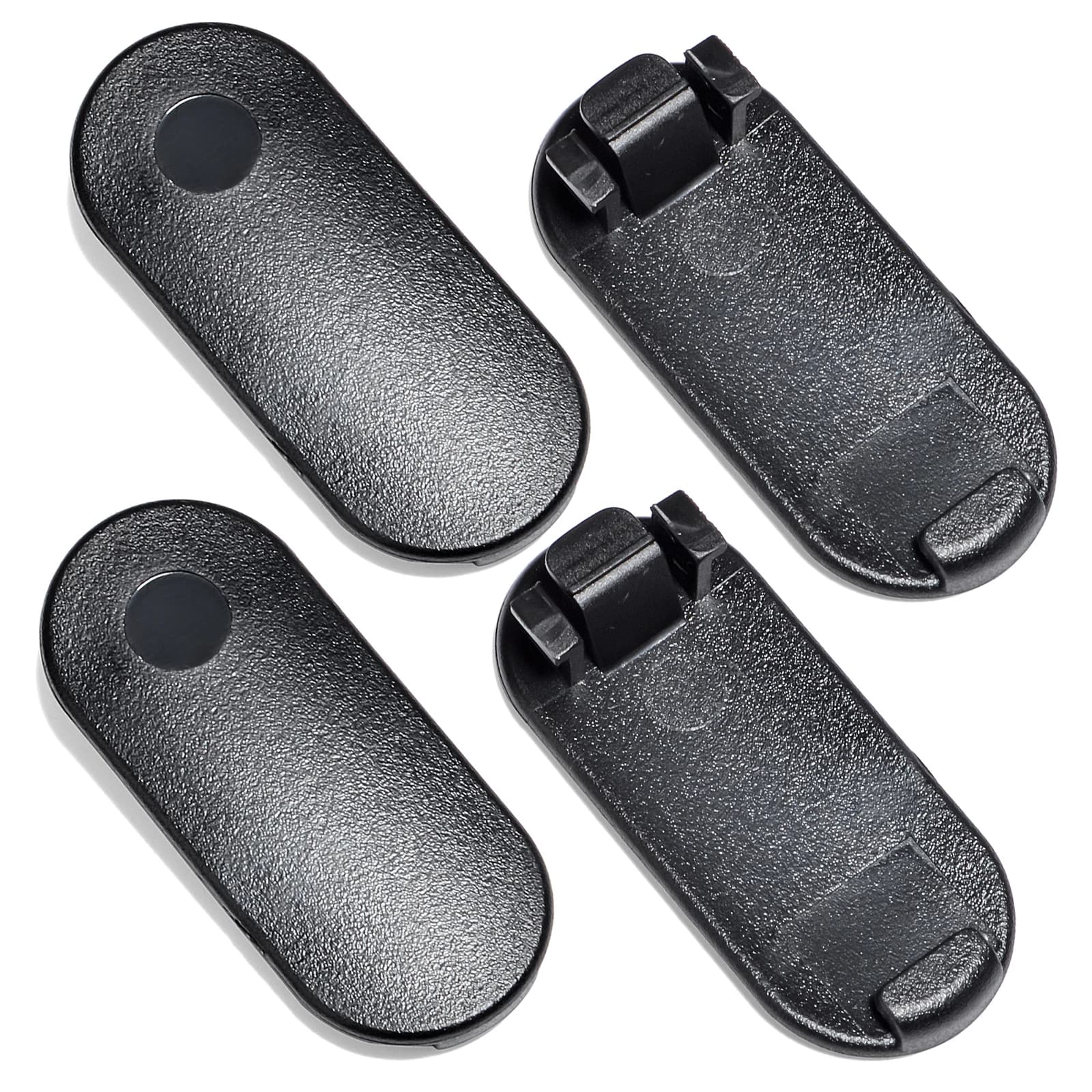 PMLN7438AR Walkie Talkie Clip da cintura per Motorola Talkabout Radio T100 T100TP T107 T114 T200 T210 T260 T265 T270 T280 T800 (4 pezzi)