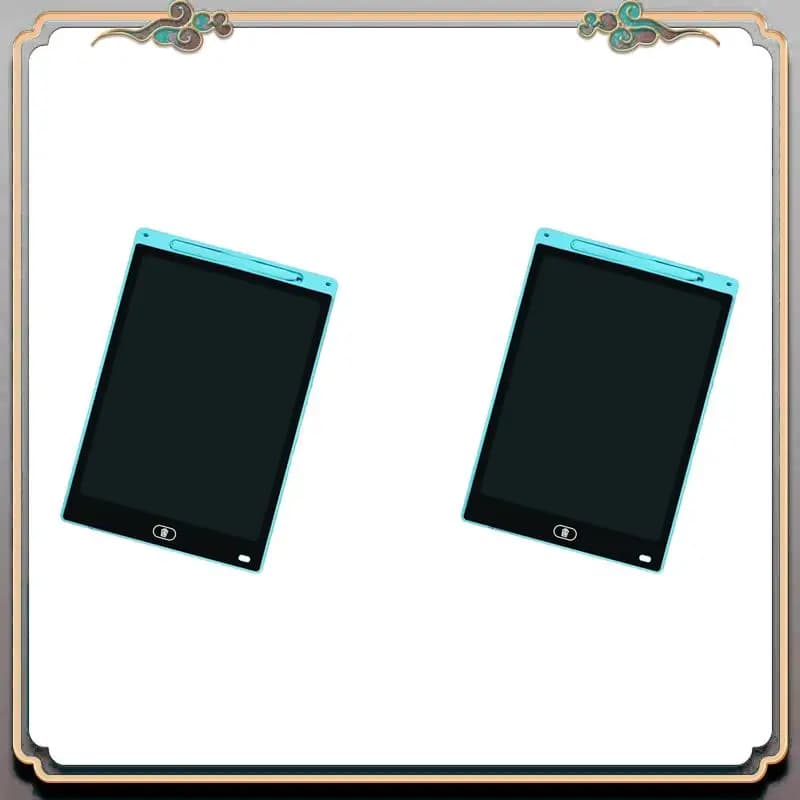A46M-2 Pz Tavoletta da disegno LCD da 8,5 pollici Lavagna per graffiti a colori per bambini Tavoletta da disegno per compleanno di Natale Blu