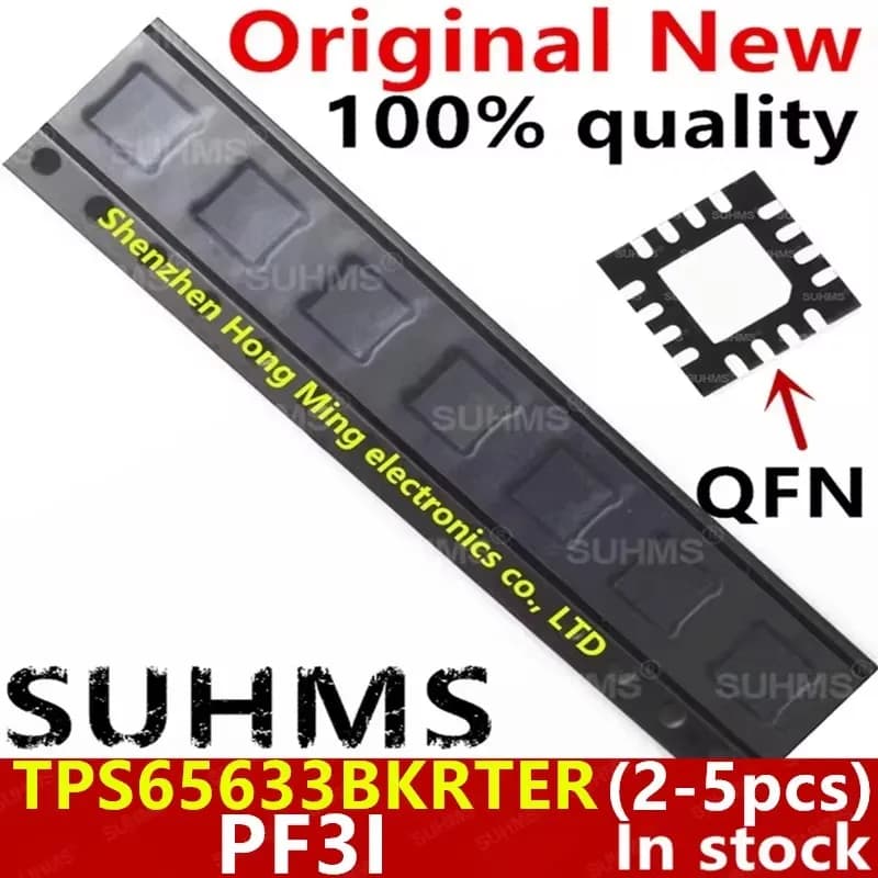(2-5 pezzi) 100% Nuovo TPS65633BKRTER TPS65633BK PF31 PF3I Per Display LCD IC Per Smart Mobile Phone Chip LCD 16 pin QFN-16