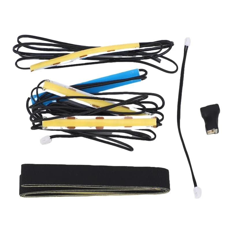 3D Printer LED Light Strip Kit 5V 12W High Brightness COB LED Light Strip With Y Connector For P1P P1S Series