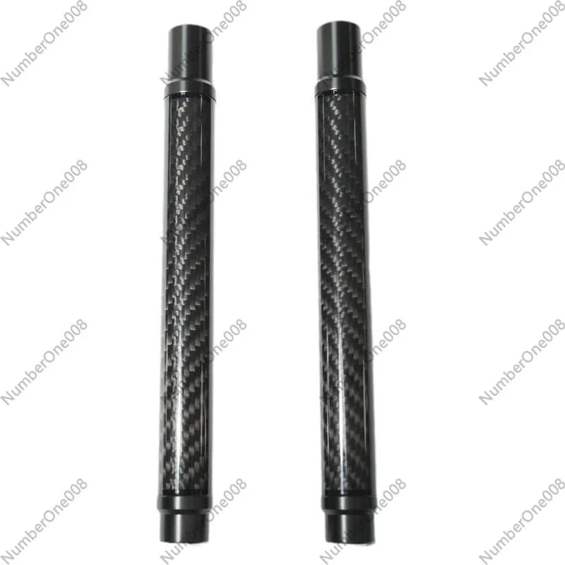Impugnatura di prolunga per stecca da biliardo in fibra di carbonio twill 3K, adattatore a connessione rapida Zhonglun per il fondo della stecca da biliardo