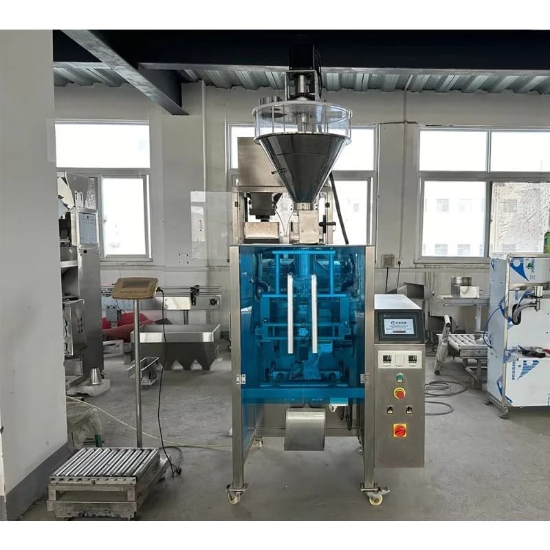 Stand Zipper Pouch Doypack Film Powder Pre-made Bag Machine Easy Operate Cocoa Flour Milk Coffee Protein Spice Detergent
