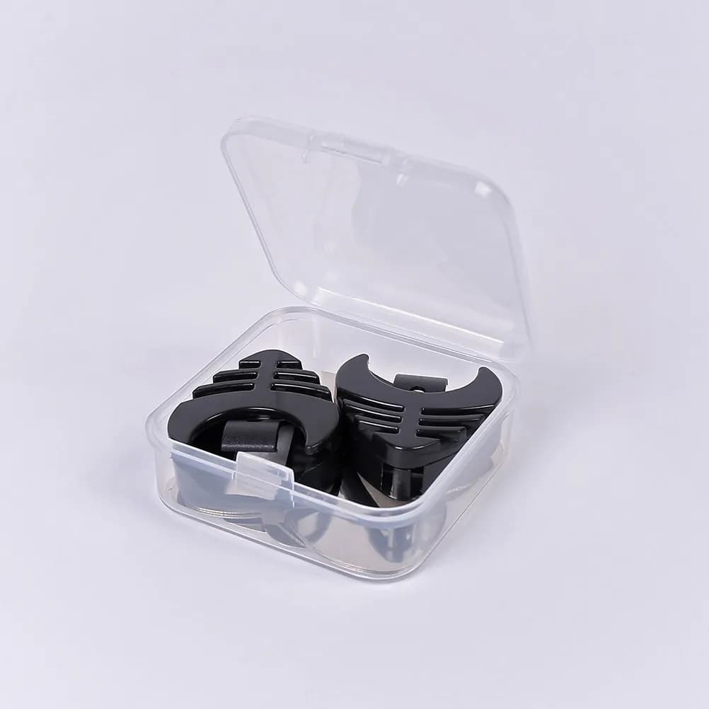 Set di 1 plettro per chitarra in acciaio inossidabile con scatola porta plettri e coprilettri, kit di accessori pratici per chitarra per principianti