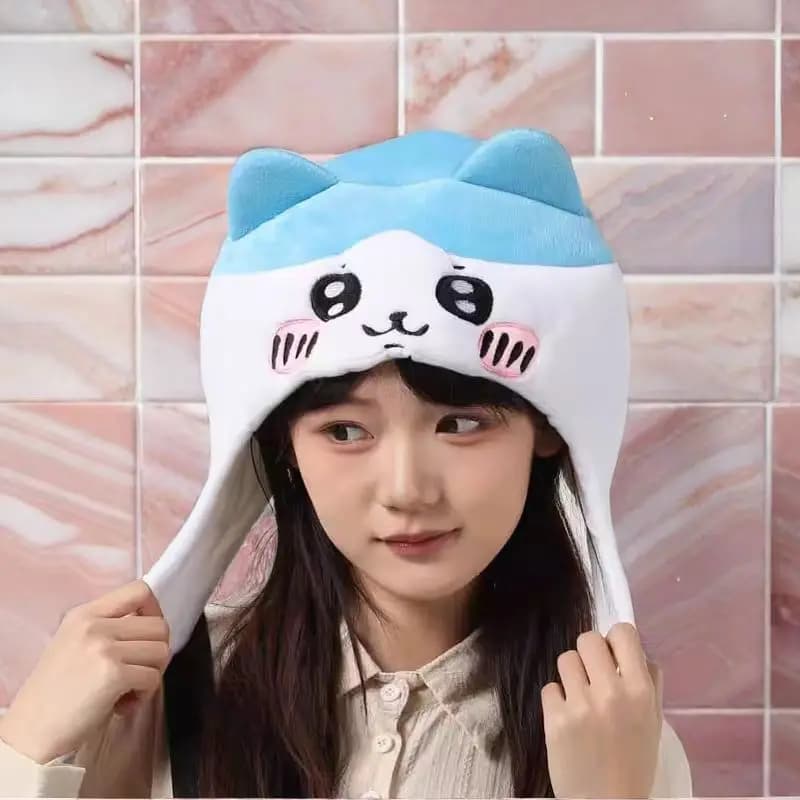 Regalo carino Chiikawa Hachiware Usagi Cappello carino, fascia per capelli, divertimento per feste all'aperto Fotografia Cosplay Puntelli per foto di gatti