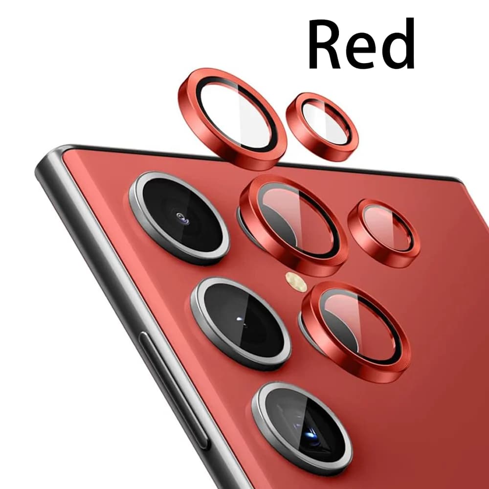 Camera Metal Lens Ring Glass Case For Samsung Galaxy S26 S26Ultra S24 Plus S25 Ultra Camera Lens Screen Protector Lens Cover