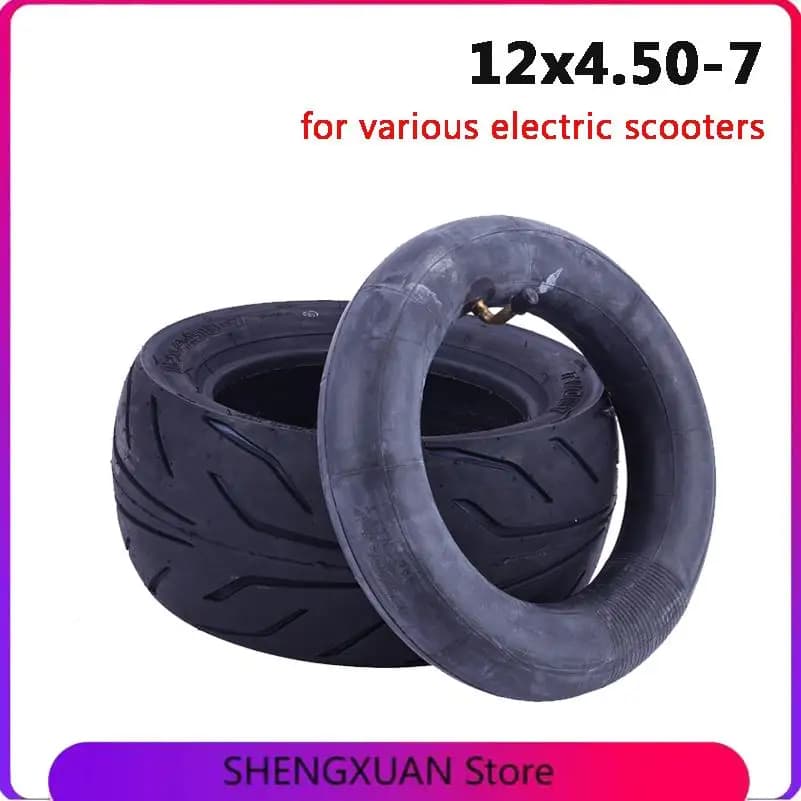 12 inch 12x4.50-7 high-quality thickened electric scooter inner tube tire replacement part