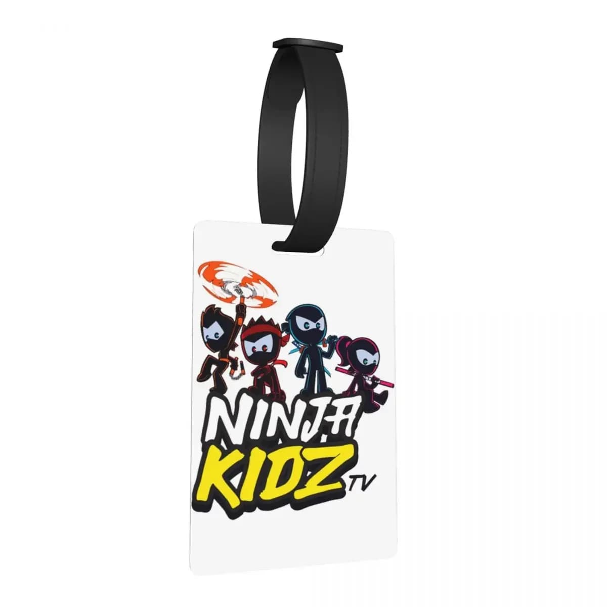 Ninja Kidz Etichette per bagagli Accessori per valigie Viaggio Carino Bagagli Etichetta d'imbarco Porta etichette ID Nome Indirizzo