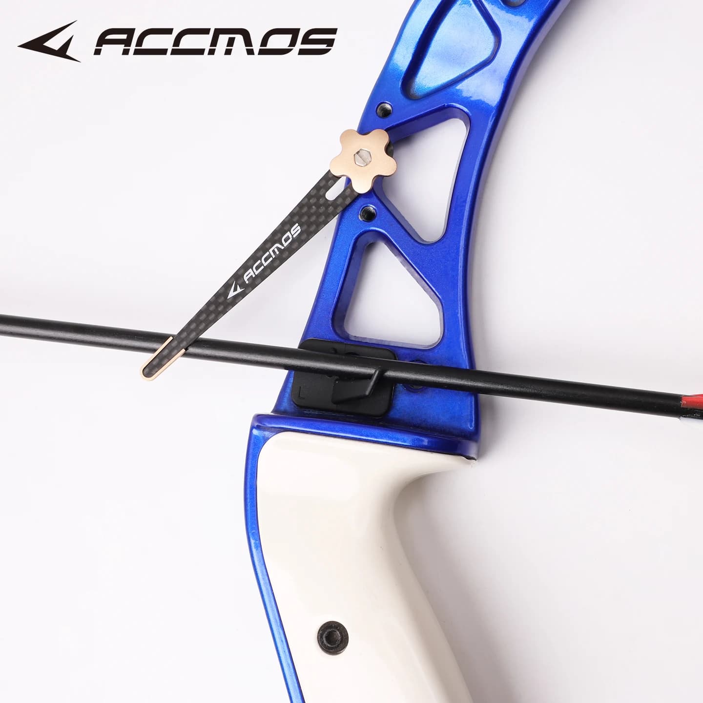 Accmos 3K Clicker in fibra di carbonio Clicker di segnale Caccia regolabile Accessori per bersagli Suono Crisply