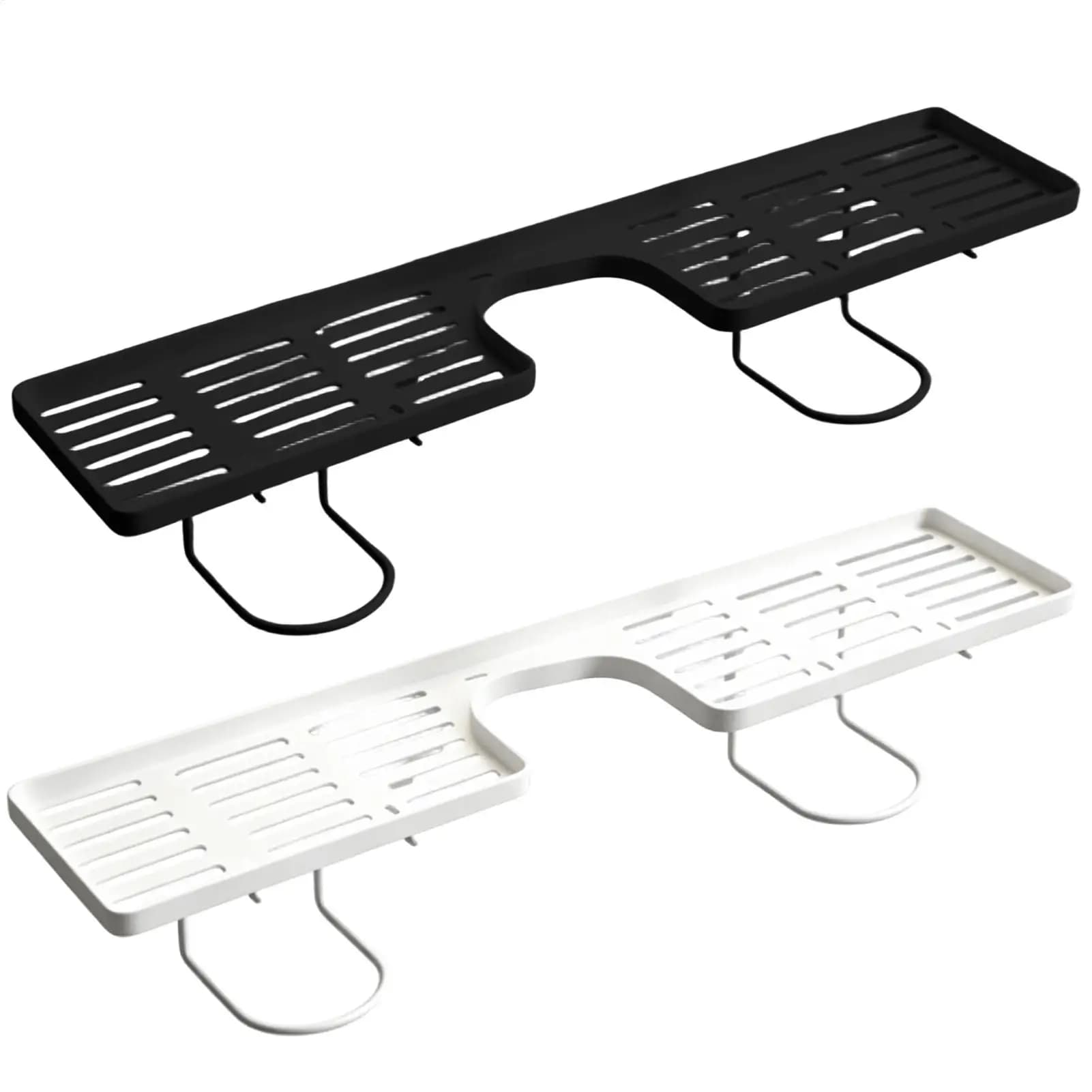 Faucet Cosmetics Holder Bathroom Counter Storage Rack Skincare Organizer Washbasin Shelf For Toothbrushes Cups Kitchen Home