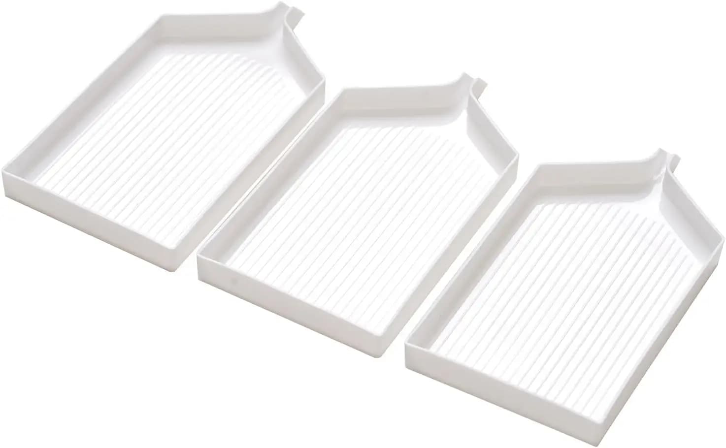 Set di 3 Grandi Vassoi per Diamond Painting, Kit di Accessori e Strumenti per Adulti