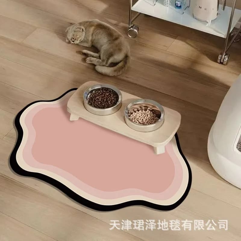 Nuovo Tappetino Assorbente per Pasti di Animali Domestici, Tappetino Antiscivolo per Gabbie di Cani, Resistente alle Macchie, ad Asciugatura Rapida, per Pavimenti, Divani e Materassi