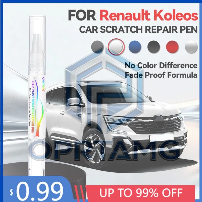 2026 Hot Car Paint Repair Pen Touch Up Scratch Remover DIY Auto Accessories For Renault Koleos Black GNE White Blue Red Silver