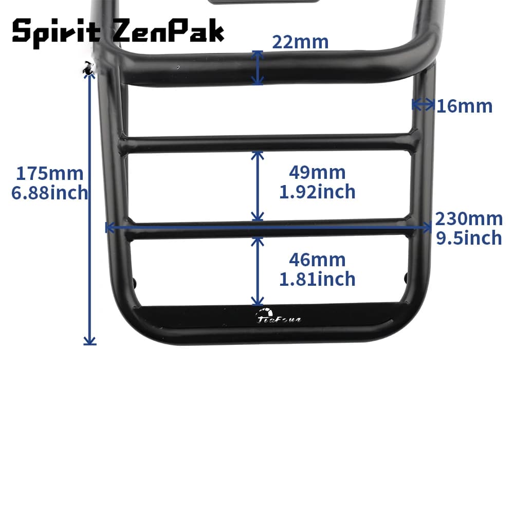 Portapacchi Posteriore per Z900RS Z900RS SE Z900RS Cafe, Accessori Moto, Supporto per Bagagli