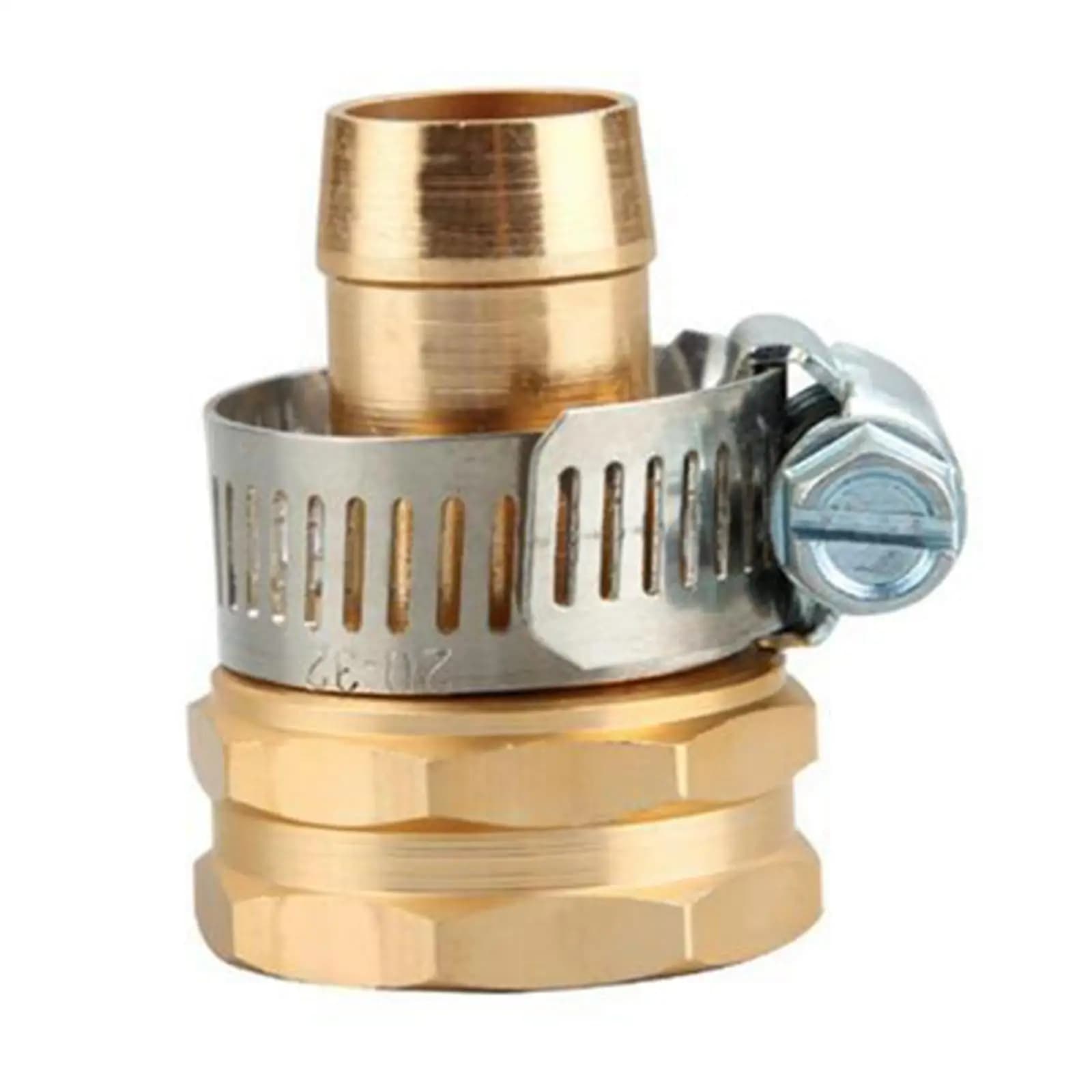 Garden Hose Brass Quick Connect Adapter Repair Kit 16mm Expandable Water Joint for Garden Hoses