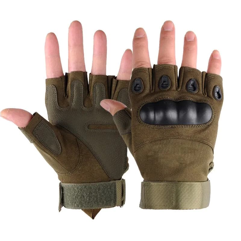 Many people love bicycle training for outdoor fitness with army fans tactical gloves with naked fingers