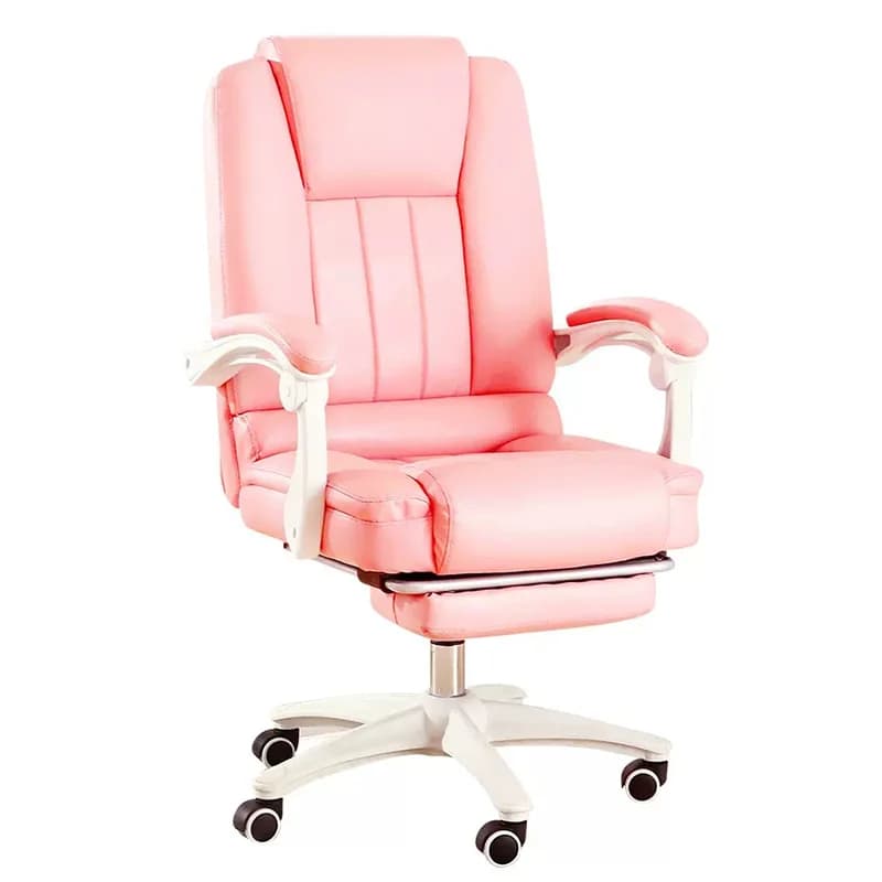 Sedia da ufficio ergonomica sdraiata poltrona girevole di sollevamento per la casa poggiapiedi sedia da gioco girevole reclinabile regolabile per la casa delle ragazze