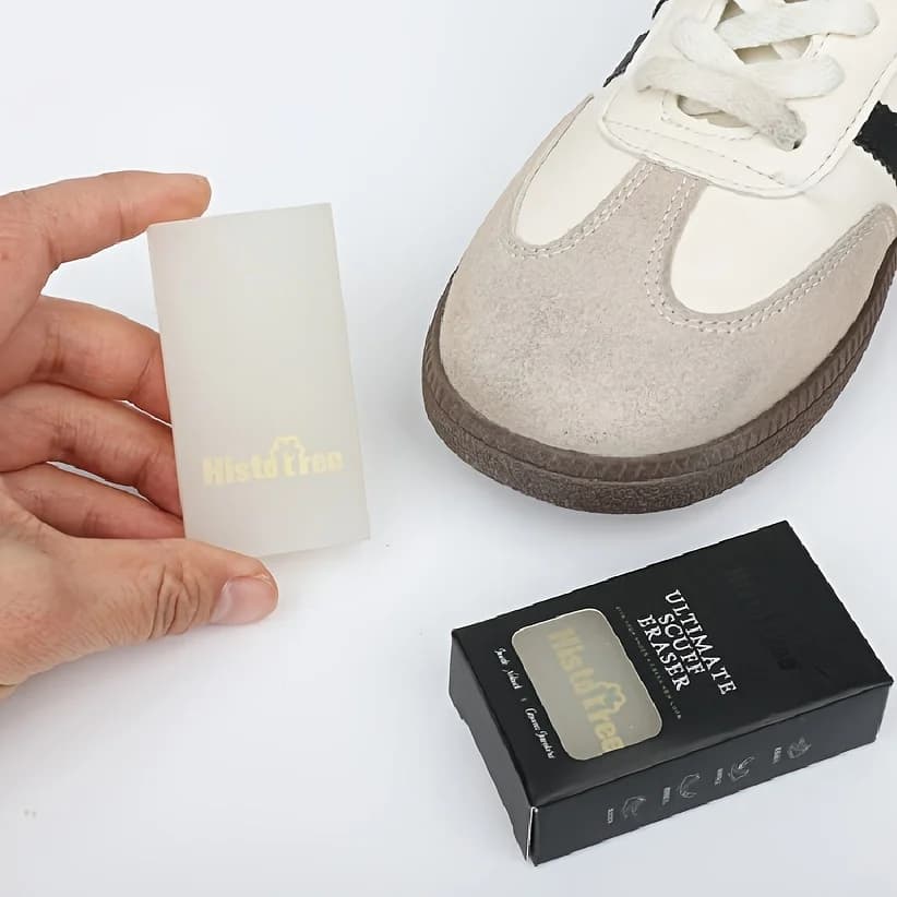 Gomma per la pulizia delle scarpe (1/2 pezzi) - Rimuovi macchie bianche e sporco per sneaker, camoscio e nabuk - Strumento portatile per la cura delle scarpe