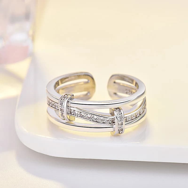 Original 925 Sterling Silver Zircon Ring for Women Wedding Engagement Jewelry Accessories 5A CZ Rings Fashion High Quality Gift