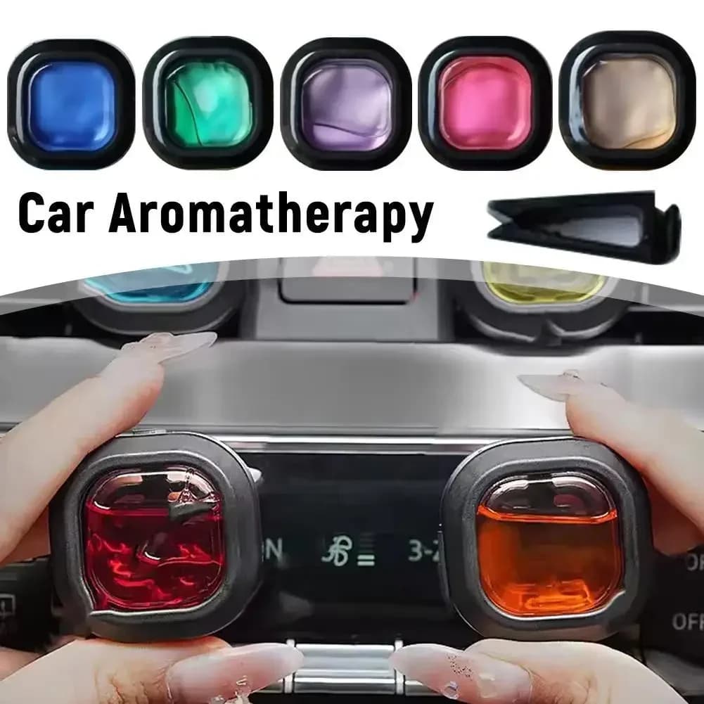 Deodorant for Cars with Salvia/Gelsomino/Lavender/Pesca/Arancia, Eliminates Odour and Long Scent, Clip for Aromatic Diffusion