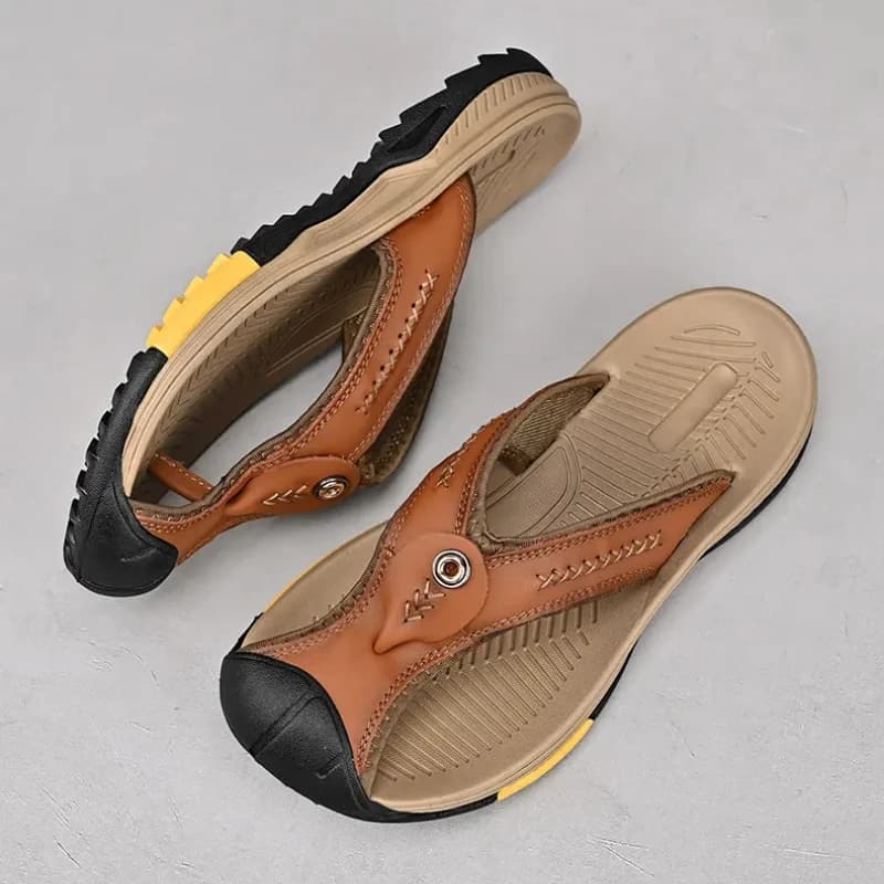 Daily Beach Men's Flip-Flops Fashion Thick Bottom Slippers Comfortable Anti Slip Sandals Summer Shoes Chancletas Para Hombre