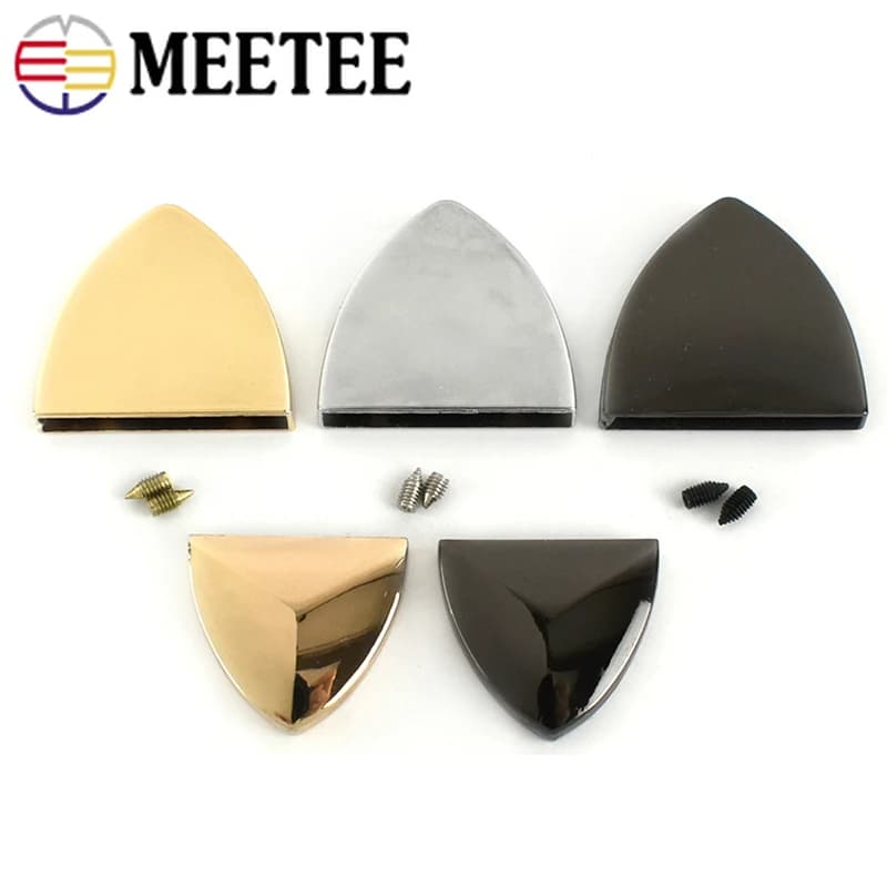 5/10 pz 25/31mm Coda di Metallo Clip Tappo Borsa Cinghie Con Cerniera Decorazione Fibbie End Clip Chiusura Cavo di Blocco Accessori Hardware FAI DA TE