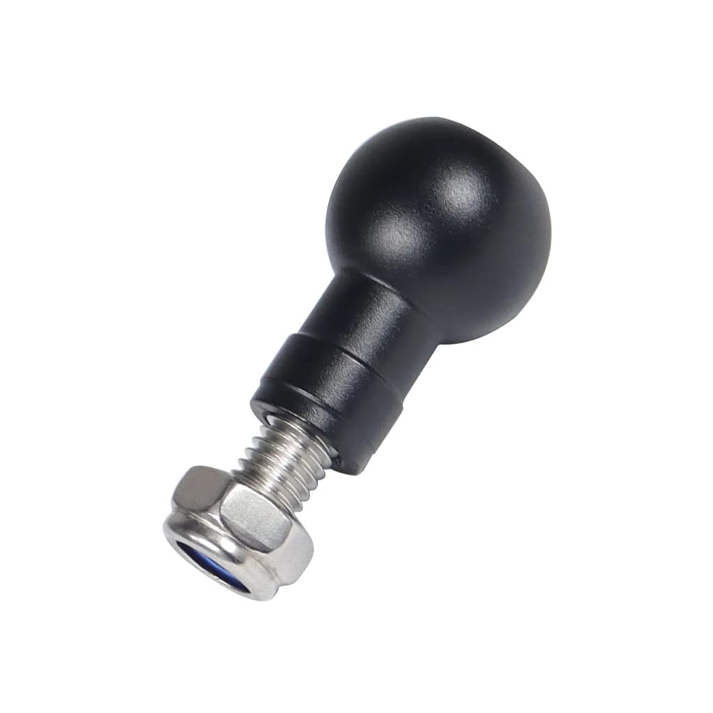 Adattatore per testa a sfera da 17 mm a M6 / 25 mm a M10 per RAM Garmin Mount Supporto per telefono per moto da bicicletta Connettore per presa per montaggio su auto