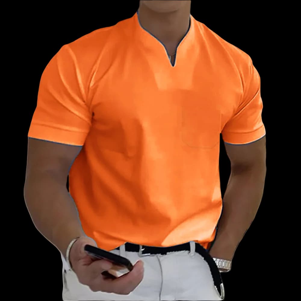 Nuovo 2025 T-shirt da uomo di moda tinta unita in cotone a maniche corte estate abbigliamento sportivo casual top da spiaggia di alta qualità S-5XL