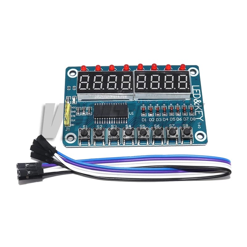 Modulo Display TM1638 per AVR Arduino, Nuovo Tubo LED Digitale a 8 Bit