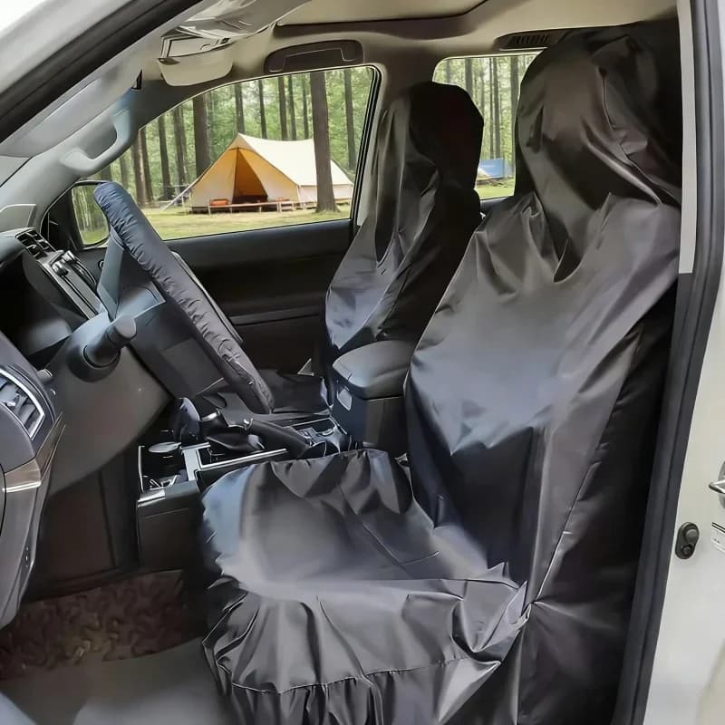 Universal Canvas Cover for Car, Nonwoven Fabric Home Animal Travel Protection, Car Accessories